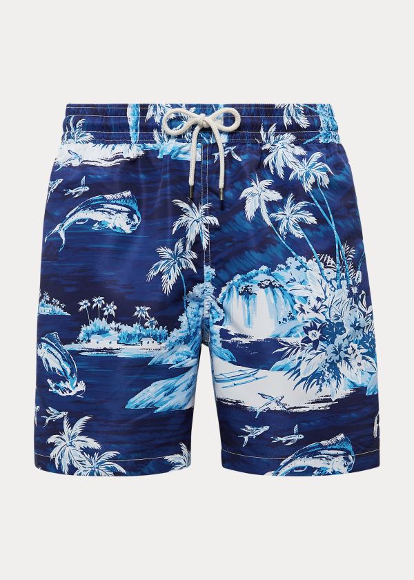 Men's Polo Ralph Lauren 5½-Inch Traveler Swimshorts | 204687APC